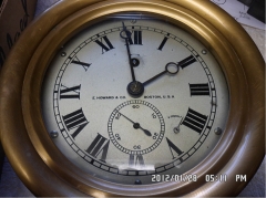 E. Howard maritime clock - ca. 1890