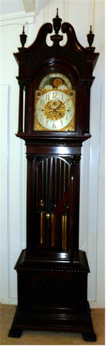Winterhalder-Hofmeier tall case clock - ca. 1880-1900