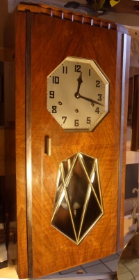 Hamburg American Co. WM chime clock for French market - 1925